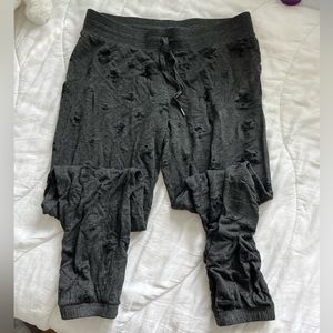 Joggers with star print